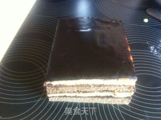 Two-color Chocolate Cake recipe