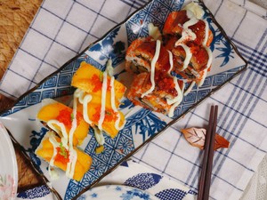 Mango Eel Sushi recipe