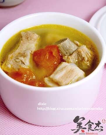 Tomato Pork Ribs Soup recipe