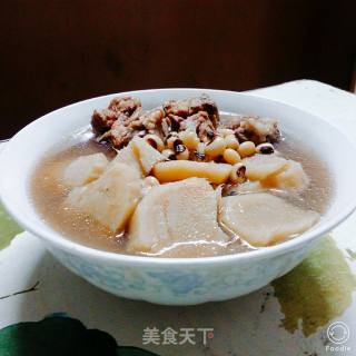 Fen Ge Meidou Bone Soup【relieving Heat and Removing Dampness】 recipe