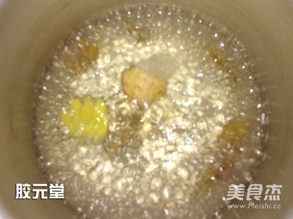 Stewed Red Date Milk with Flower Maw recipe