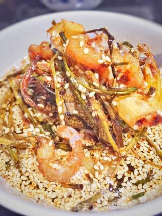 Old Shanghai Scallion Noodles recipe