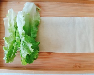 Bean Skin Lettuce Wraps recipe