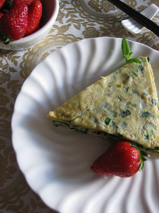 Leek Egg Pancake recipe