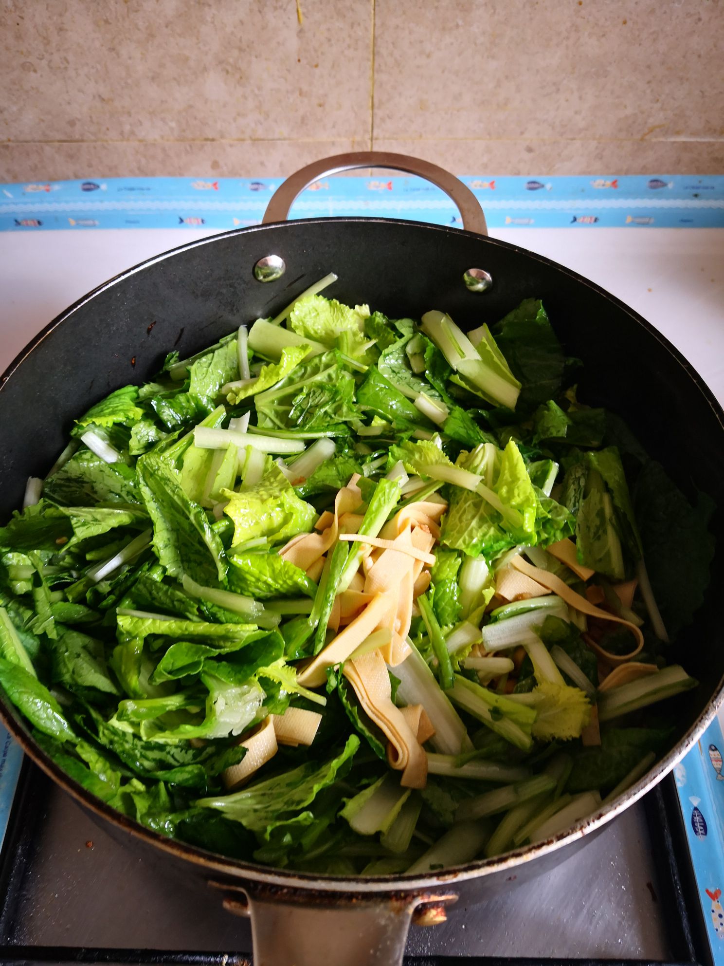 Cabbage Dried Tofu Soup recipe