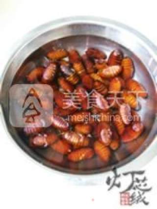 Boiled Silkworm Chrysalis in Brine recipe