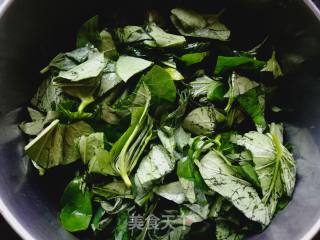 Steamed Sweet Potato Leaves recipe