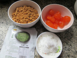 Pork Floss and Salted Egg Yolk Stuffing recipe