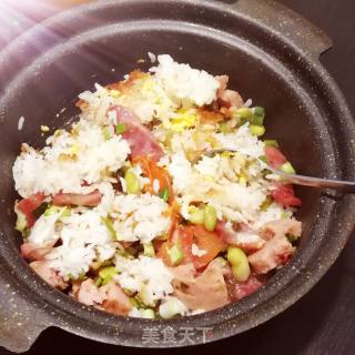 Braised Rice with Mixed Vegetables recipe