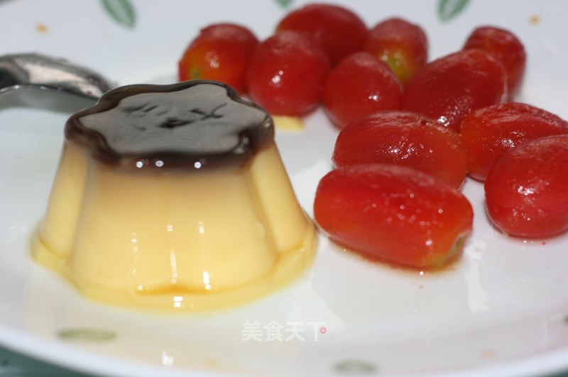 Pudding Honey Tomato recipe