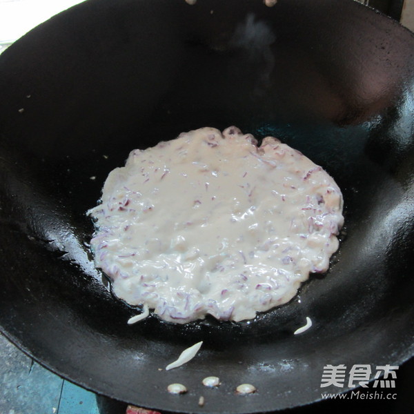 Purple Cabbage Pancakes recipe