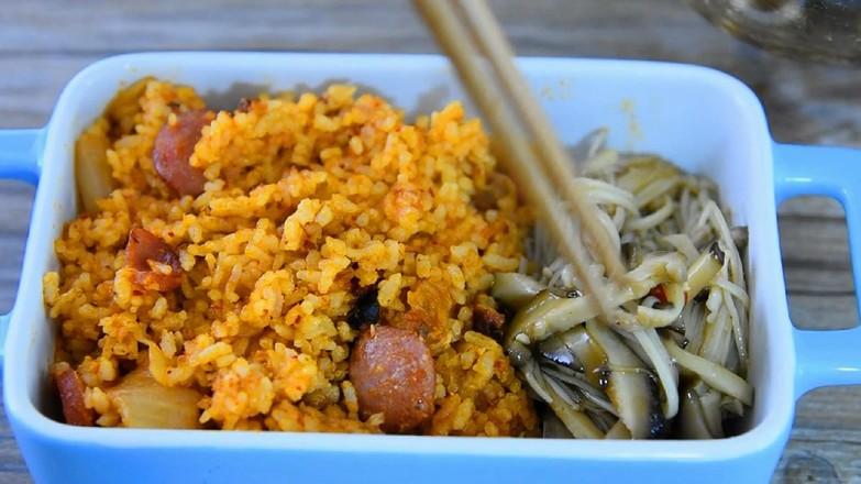 Korean Kimchi Fried Rice recipe