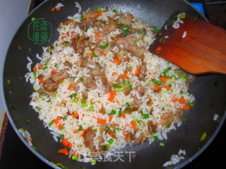 Cumin Lamb Fried Rice recipe