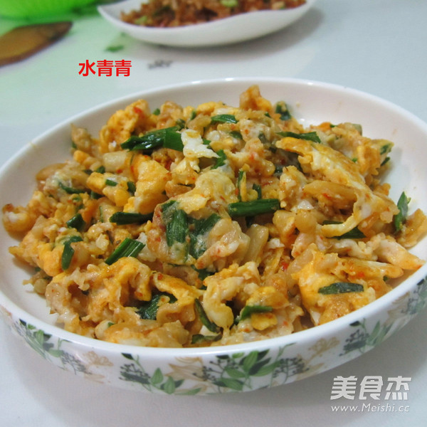 Dried Radish Omelette recipe