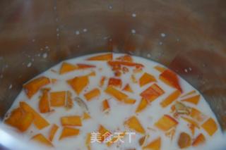 Pumpkin Soup with Milk recipe