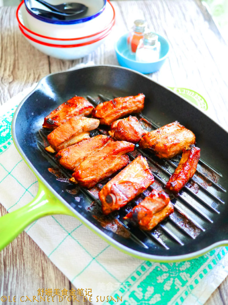 Thai Style Spiced Roasted Ribs with Rose Dew