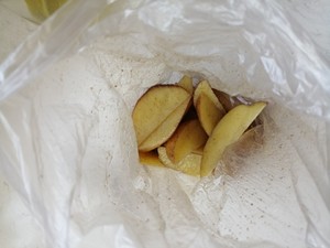 Roasted Potato Wedges with Black Pepper and Salt and Pepper recipe