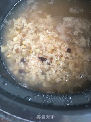 Ginseng Fruit Mung Bean Congee recipe