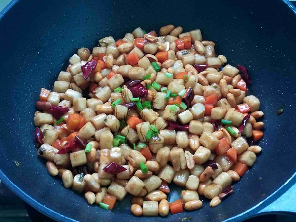 Kung Pao Rice Cake recipe