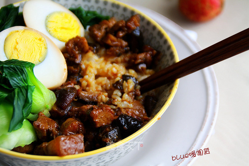 Rourou’s Favorite Ecstasy Rice: 【taiwan Braised Pork Rice】