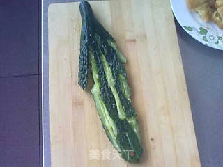 Fried Fritters with Cucumber recipe