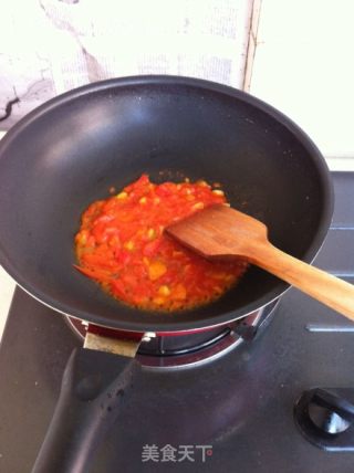 Tomato and Fungus Egg Soup recipe