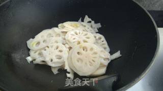 Stir-fried Lotus Vegetables recipe