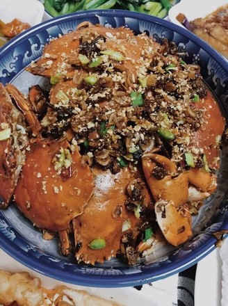 Fried Crab in Typhoon Shelter recipe