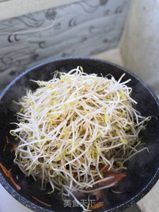 Vegetarian Fried Mung Bean Sprouts recipe