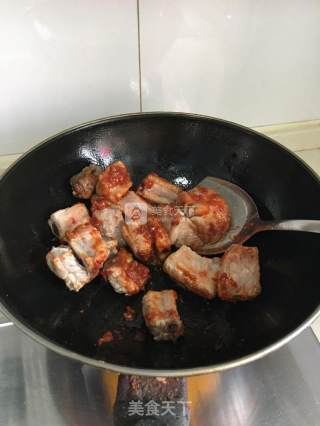 Korean Spicy Sauce Pork Ribs recipe