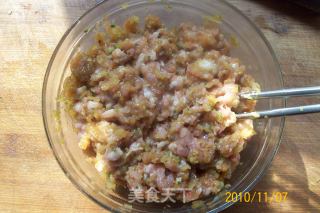 Fried Mustard with Fresh Meat recipe