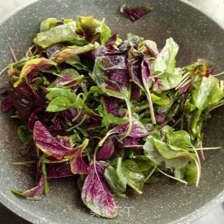 Amaranth with Garlic recipe
