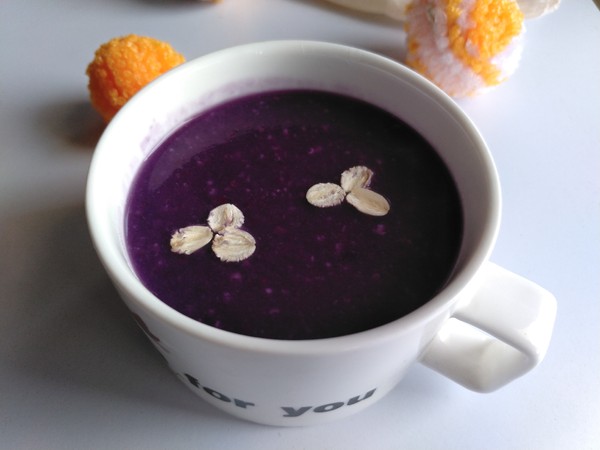 Purple Sweet Potato Oatmeal recipe