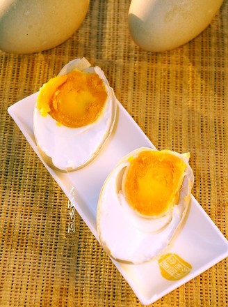 Pickled Salted Goose Eggs recipe