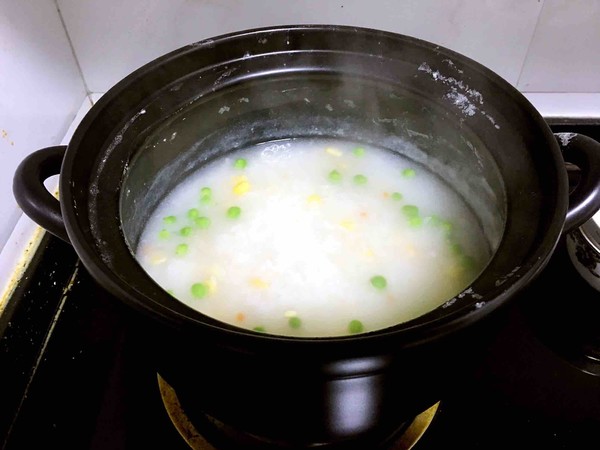Krill Seasonal Vegetable Casserole Congee recipe