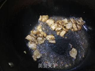 Fried Pork Slices with Potherb Mustard recipe