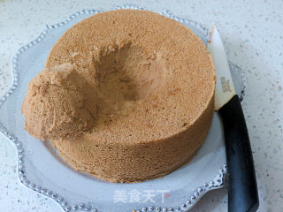 [brown Sugar Pearl Pop Cake] Like Volcanic Lava recipe
