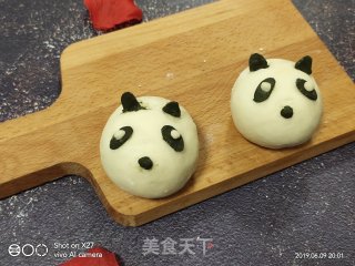 Cartoon Little Panda Bun recipe