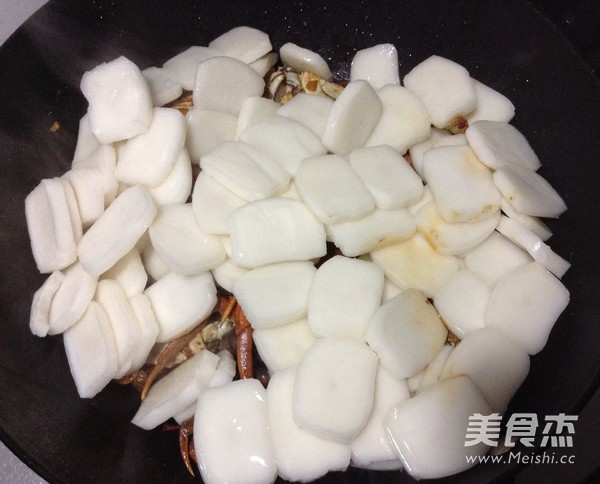 Shanghai Hairy Crab Rice Cake recipe