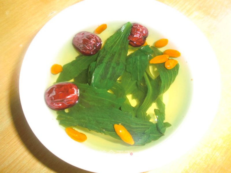 Plantago Wolfberry Sweet Soup recipe