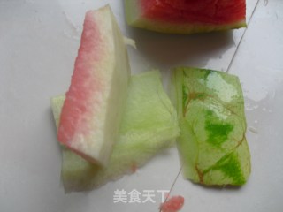 Cold Watermelon Peel recipe