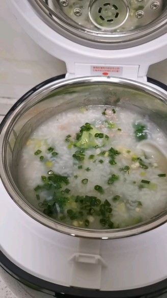 Broccoli Lean Pork Congee recipe