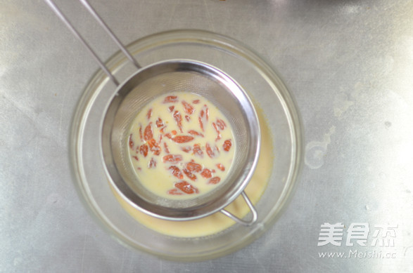 Wolfberry Pudding recipe