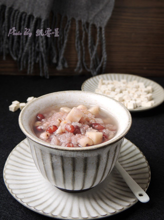 Red Bean Coix Seed Poria Porridge recipe