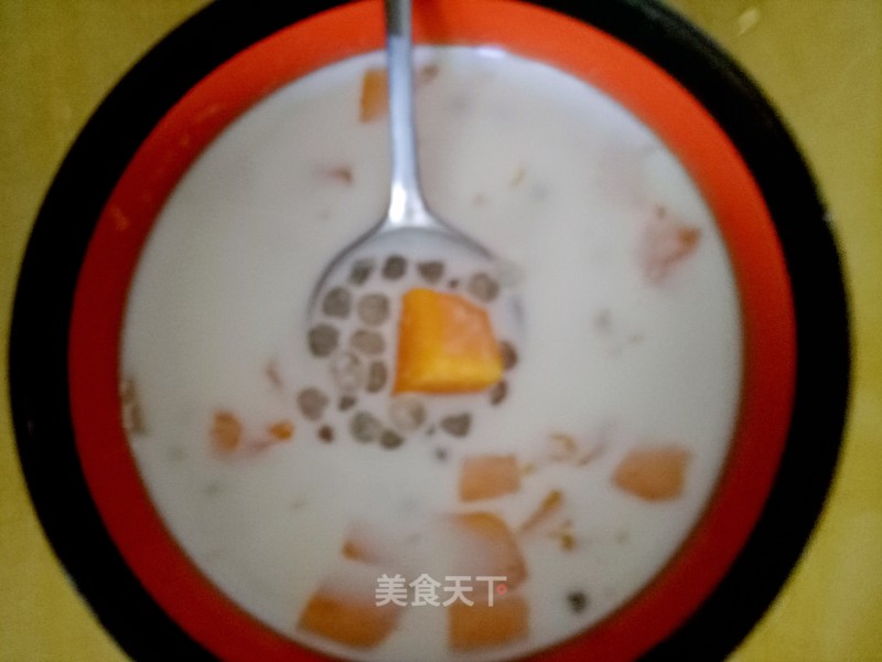 Mango Sago with Coconut Milk recipe