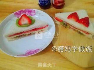 Simple Fruit Sandwich recipe