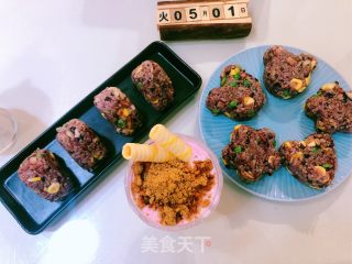 Colorful Rice Balls recipe