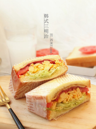 Korean Sandwich recipe