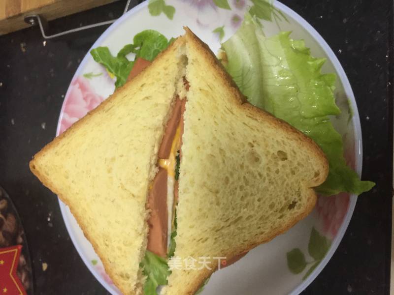 Egg Ham Sandwich recipe