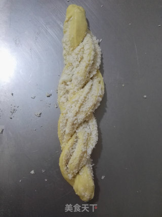 #四session Baking Contest and is Love to Eat Festival# Coconut Milk Twist Buns recipe